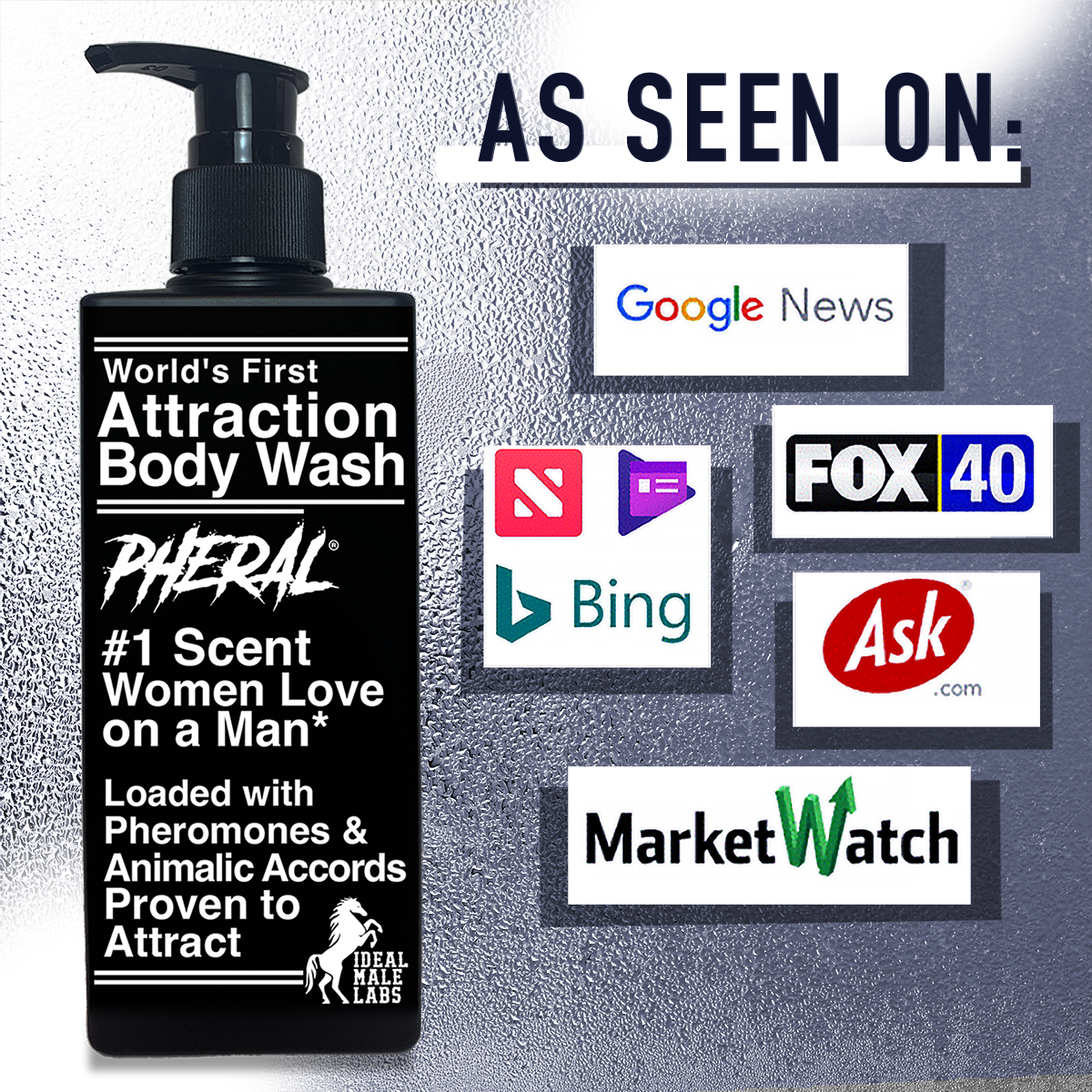 Pheral: Attraction Shower Elixir.