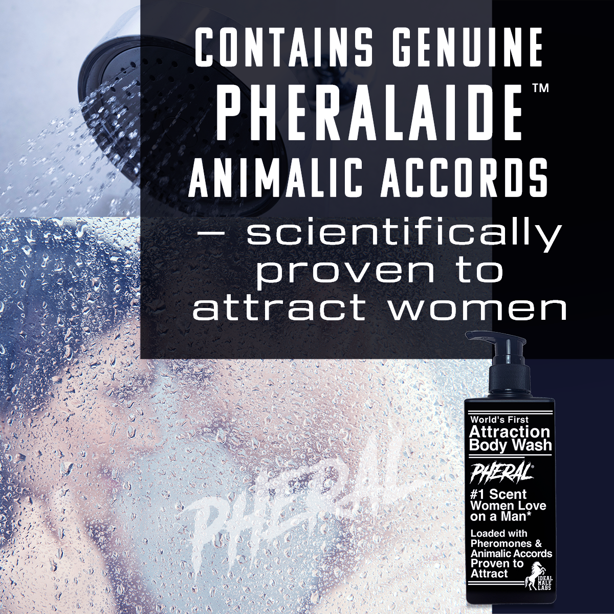 Pheral: Attraction Shower Elixir.